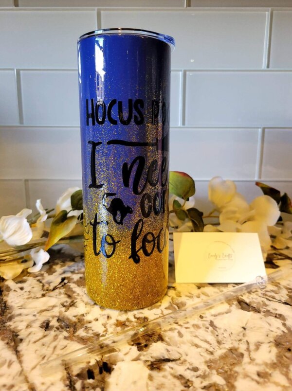 Hocus Pocus Custom Tumbler