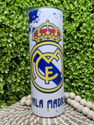 Real Madrid FC Soccer Tumbler Cup