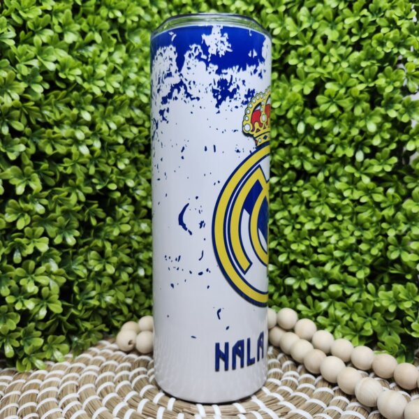 Real Madrid FC Soccer Tumbler Cup