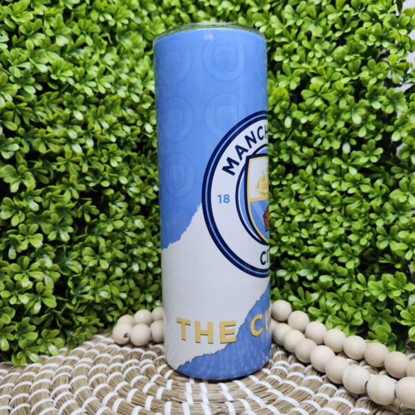 Manchester City Soccer Tumbler Cup