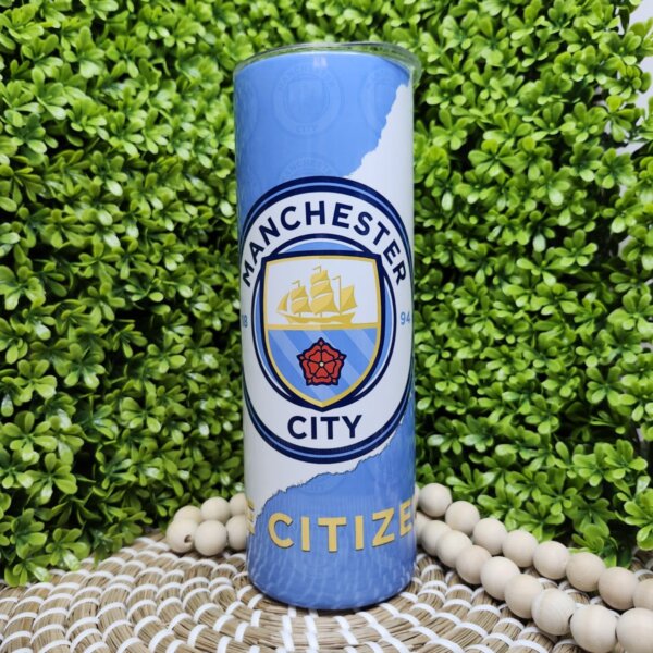 Manchester City Soccer Tumbler Cup