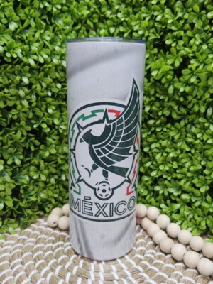 Mexico Soccer Tumbler Cup