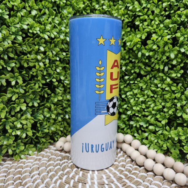 Uruguay Soccer Tumbler Cup