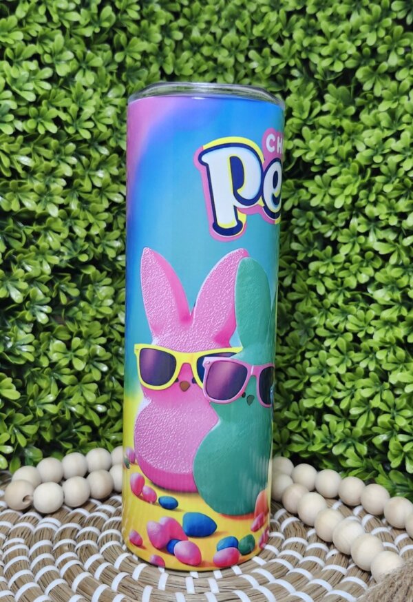 Chilling With My Peeps Easter Sublimation Tumbler